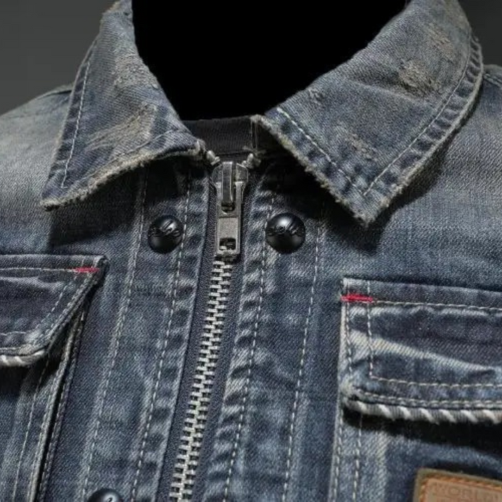 Fausto |  Giacca denim mezza stagione