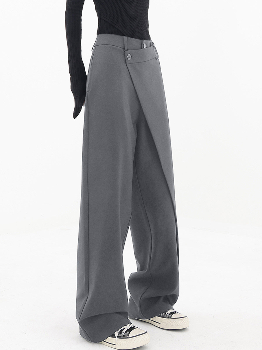 Miriam | Pantalone Baggy Asimmetrico