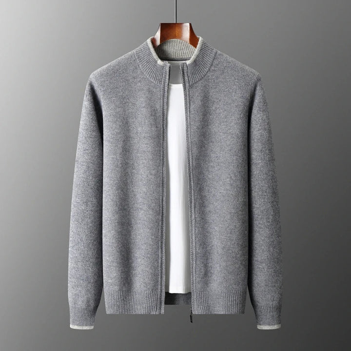 Riku | Giacca con zip in cashmere